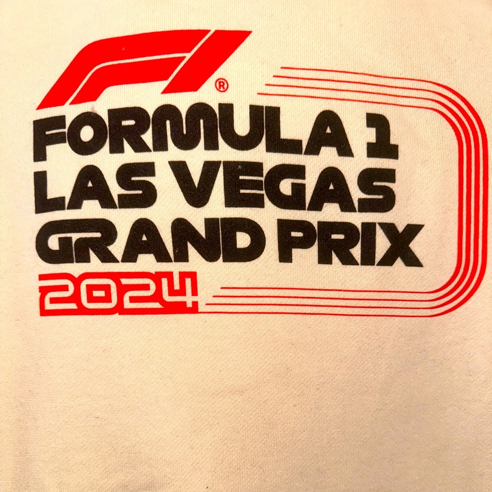 🏎️ NWOT! Formula 1 Las Vegas Grand Prix Hoodie